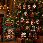Calendrier de l 'Avent à construire – 24 mini décos de Noël