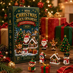 Calendrier de l 'Avent à construire – 24 mini décos de Noël