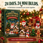 Calendrier de l 'Avent à construire – 24 mini décos de Noël