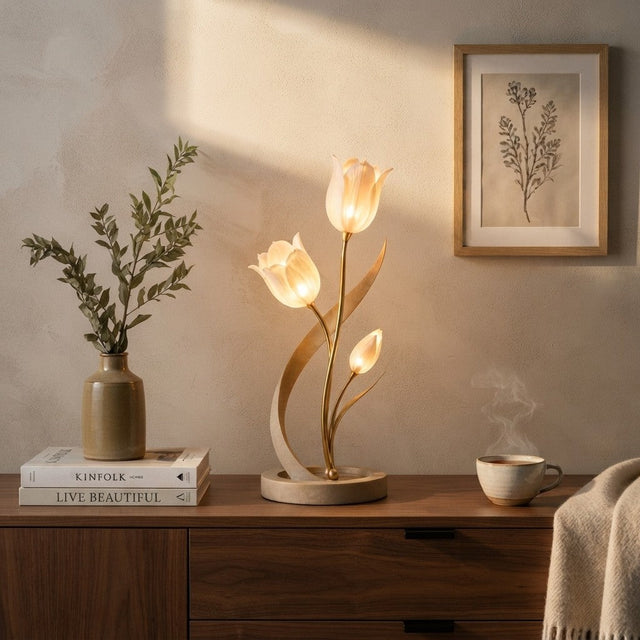 Nova™ Lampe à poser Fleur